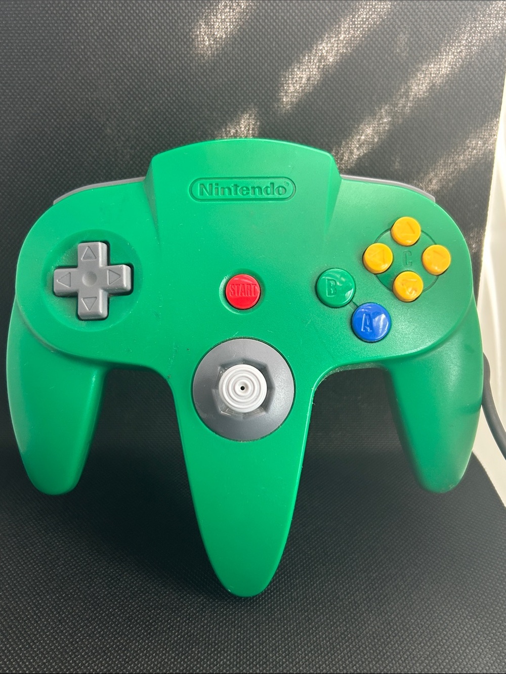 Nintendo OEM Green N64 Controller - Used